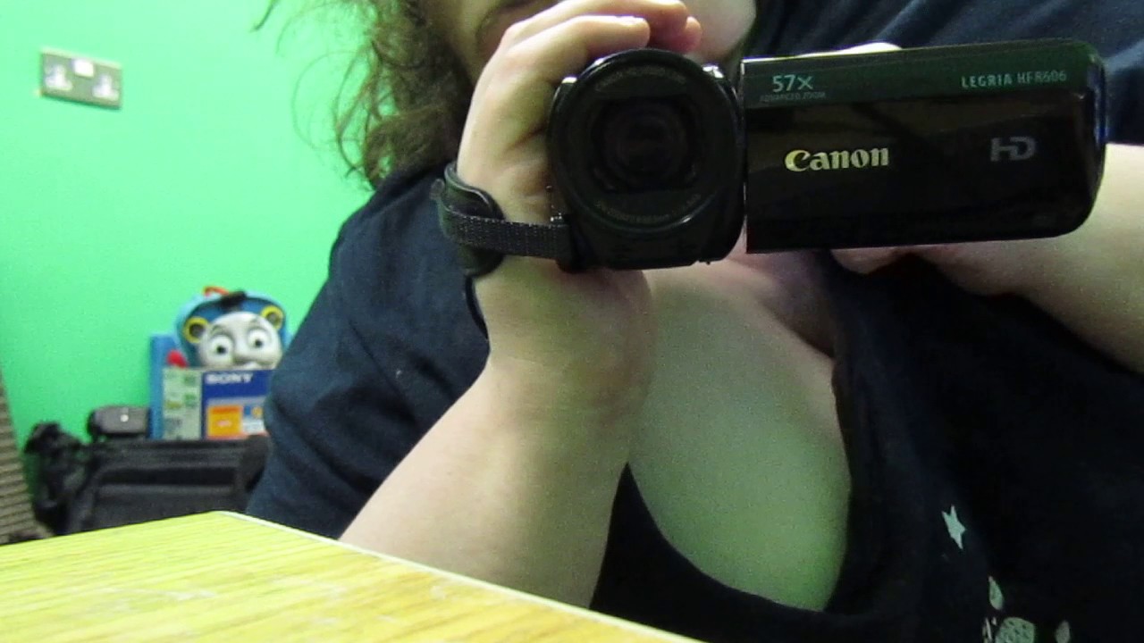 Canon Legria HF R606 Full HD Camcorder.