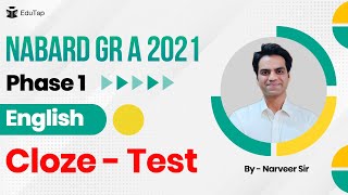 NABARD Grade A 2021 | English | Cloze - Test | Phase 1 screenshot 5