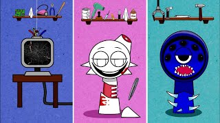 Oh No Help Mr Fun Computer Sprunki Simon X Garnold Lily Jevin