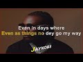 Common Person By Burna Boy Karaoke Singalong 