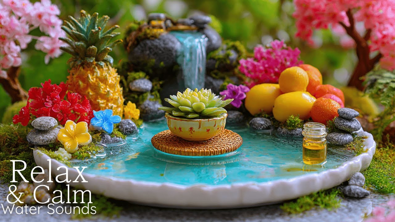 Peaceful Water Sounds 🌳 Relaxing Music | Mental Clarity & Calm