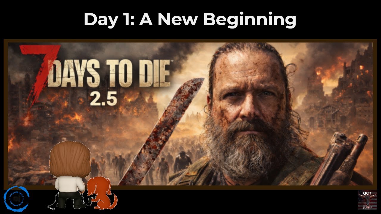 7 Days to Die - The Negan Run [PS5 Pro]: Day 1 A New Beginning
