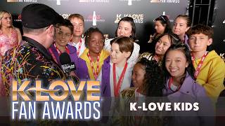 K-LOVE Kids Sing Your Way s Better on K-LOVE Fan Awards Red Carpet