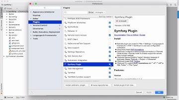 Установка плагина Symfony для PhpStorm