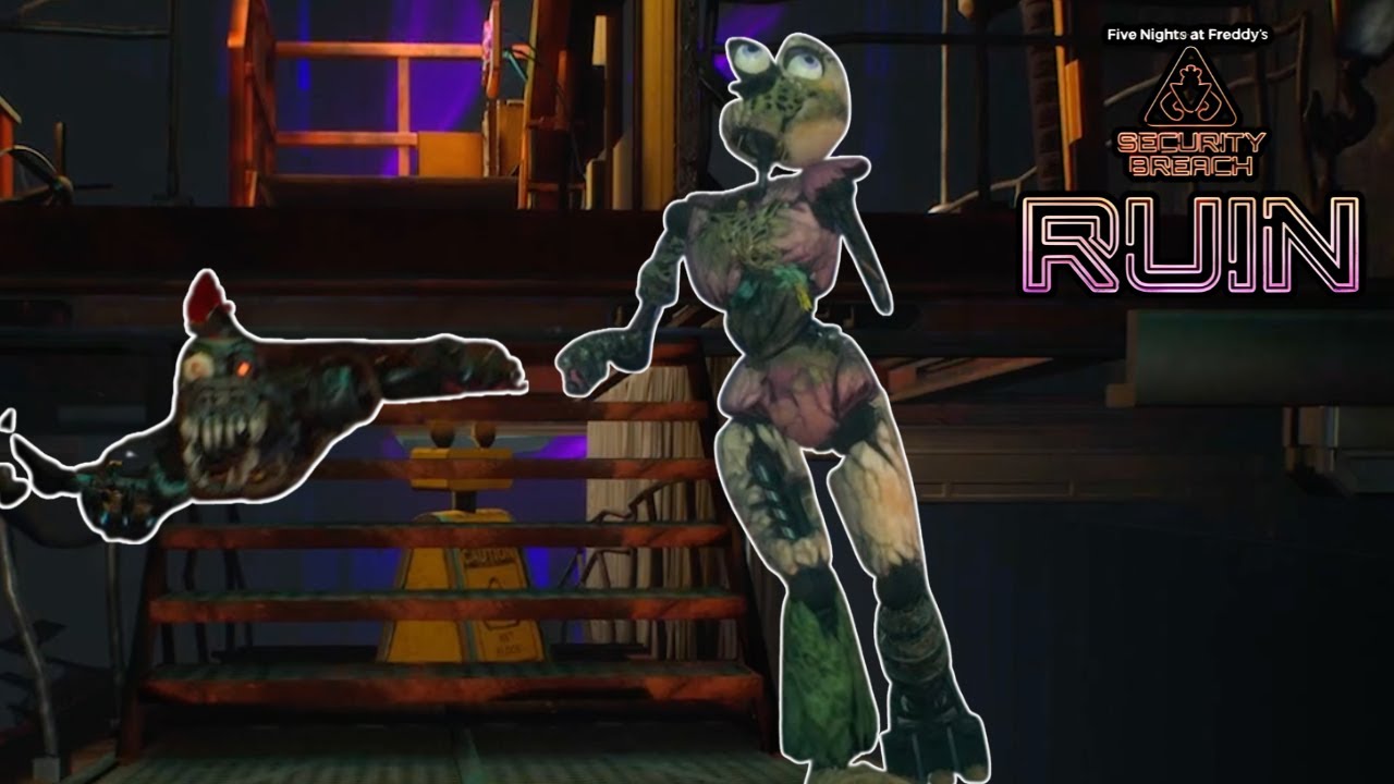 THEY WON'T STOP CHASING ME IN FNAF RUIN!!!