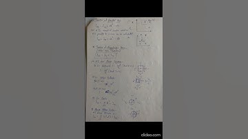 CSIR NET JRF / PHYSICAL SCIENCE / CLASSICAL MECHANICS / FORMULAE REVISION