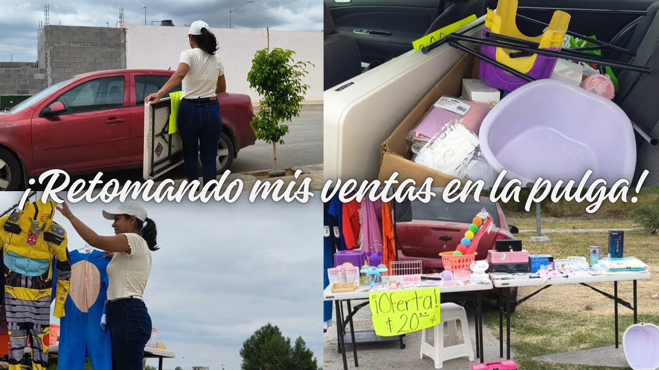 Retomando mis ventas en la pulga 🛍️💵🥳