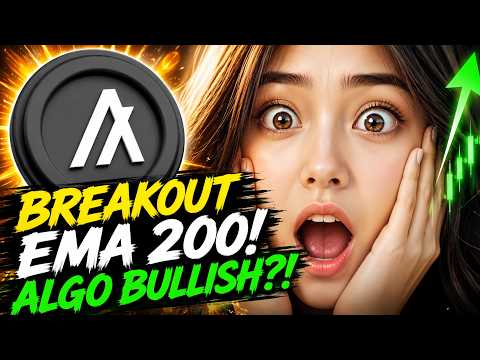ALGORAND BREAKOUT?! ALGO Tembus EMA 200 Hari 🚀 Sinyal Bullish Besar?
