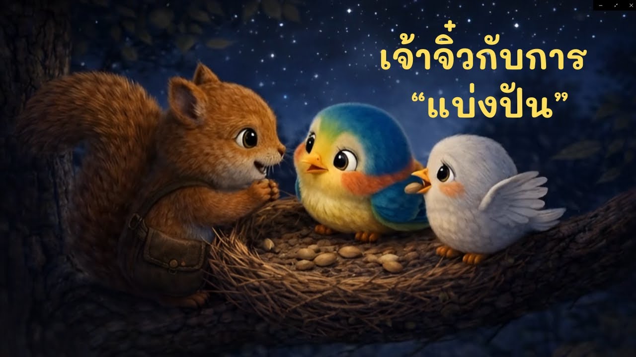 เจ้าจิ๋วกับการแบ่งปัน