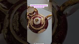 Crimson Tea Set #homeessentials #nairobikenya #kitchen #kenya #kenyanhomes