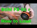 Stihl FS91 R Weed Eater How to Load String
