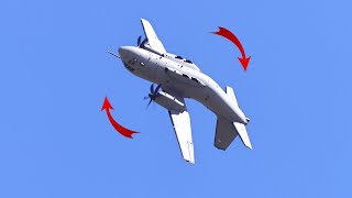 Aircraft Goes Inverted and Stuns the Crowd ! You Wont Believe Your Eyes!