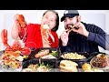 RED LOBSTER MUKBANG 먹방 SEAFOOD FEAST! (EATING SHOW)