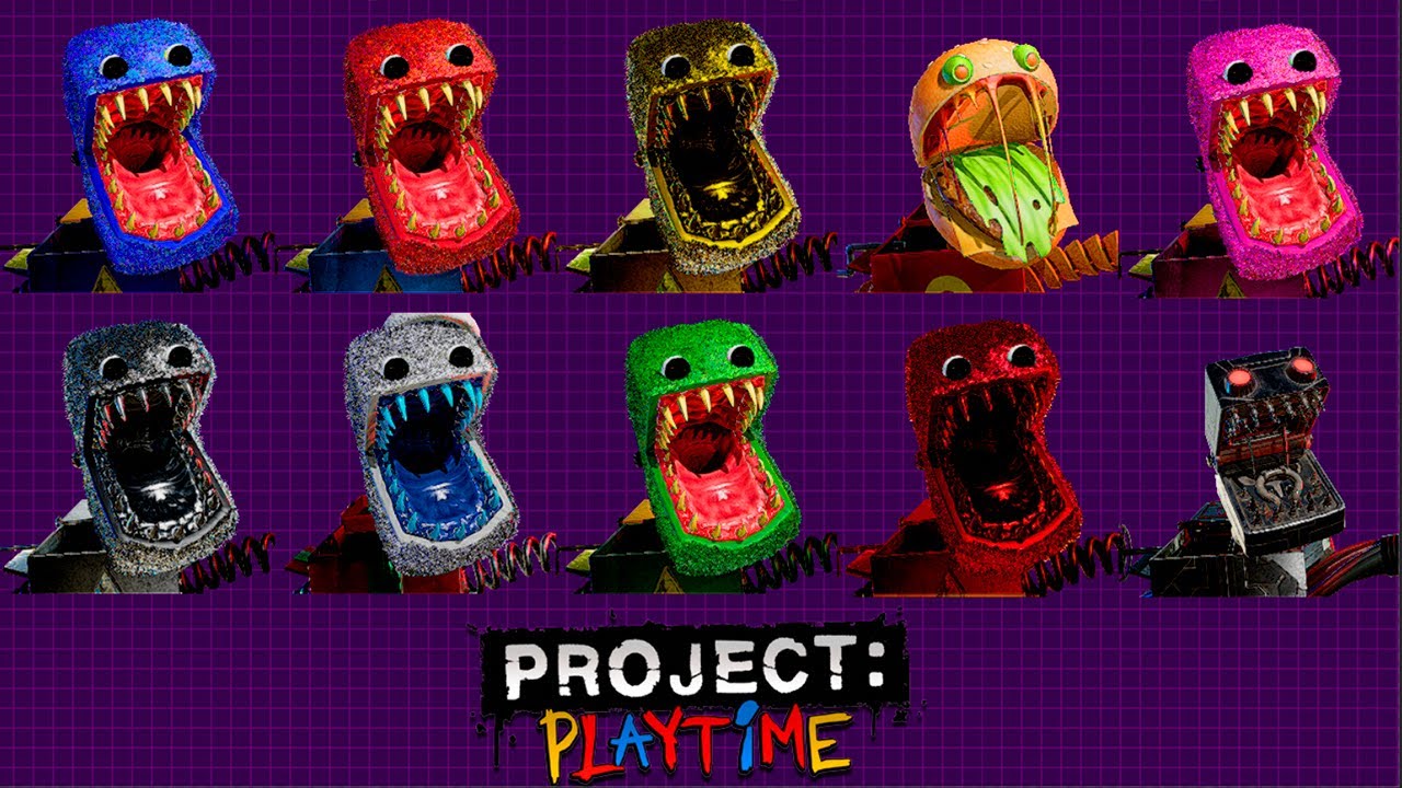 I have ALL Skins Boxy Boo in Project: Playtime! 