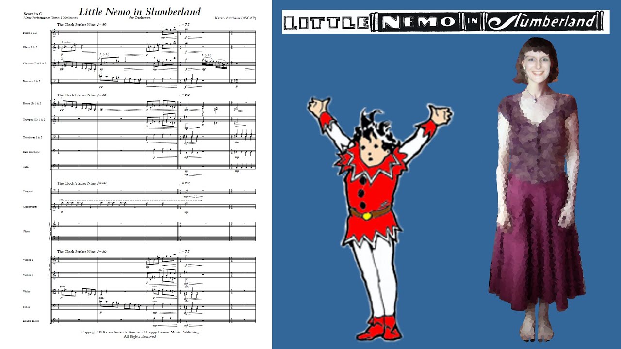 Little Nemo in Slumberland - Ballet Music for Orchestra by Karen Amrhein - Music Video