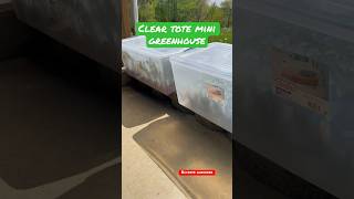 Clear Tote Mini Greenhouses