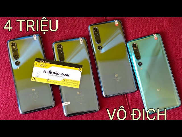 TRẢI NGHIỆM MI 10 5G GIÁ 4 TRIỆU VÔ ĐỊCH CHƯA: SNAP 865, AMOLED 90HZ, 108MP OIS, LOA KÉP...