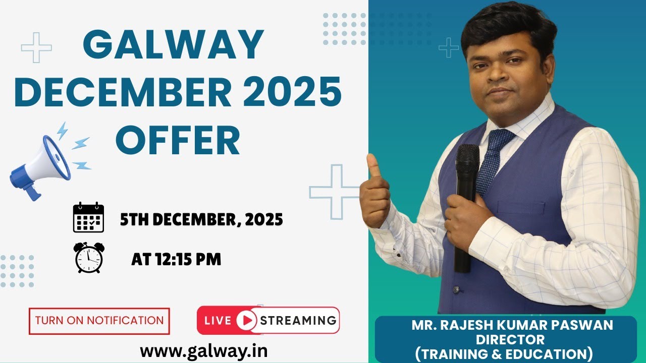 || Galway Offers December 2025 || By Mr. Rajesh Paswan ||