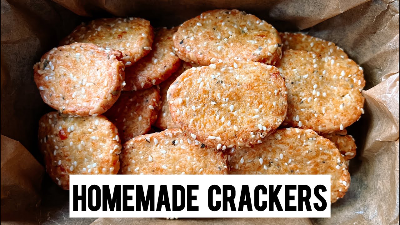 EASY CRACKER RECIPE: this will replace your chips!