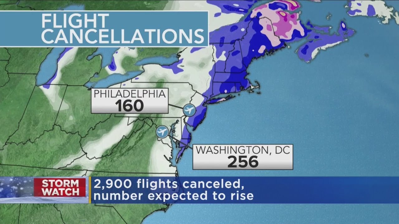 East Coast Braces For Massive Winter Storm - YouTube
