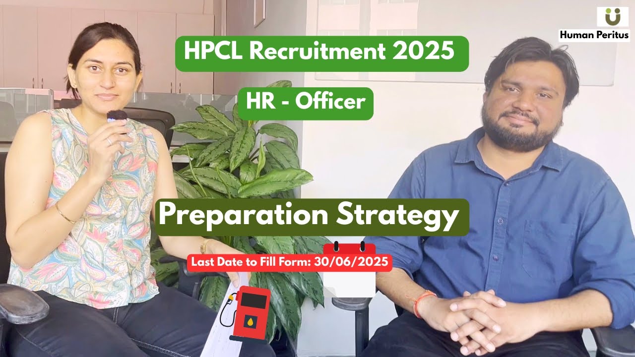 Preparation Strategy for - Officer HR - HPCL Recruitment 2025