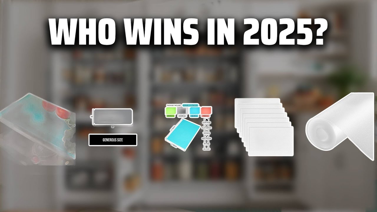 Пять лучших вкладышей для полок холодильника в 2025 году — обязательно к просмотру перед покупкой!