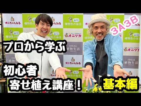 ⚮̈﻿やっちゃん⚮̈﻿ ◇ついに実現！【寄せ植え講座】オニちゃん＆やっちゃんコラボ！ - YouTube