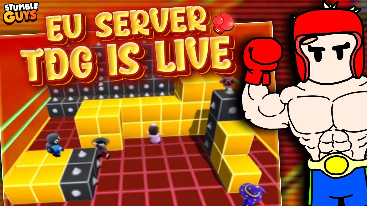 Europe Server LEGENDARY BLOCK DASH | Stumble Guys Live EU Server 