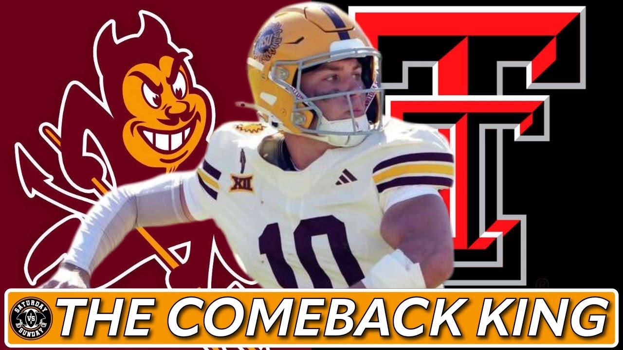 Sam Leavitt engineers another game-winning drive as ASU takes down Texas Tech.