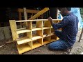 How to make pigeon wooden boxes/ Desi rock pigeon for nest making