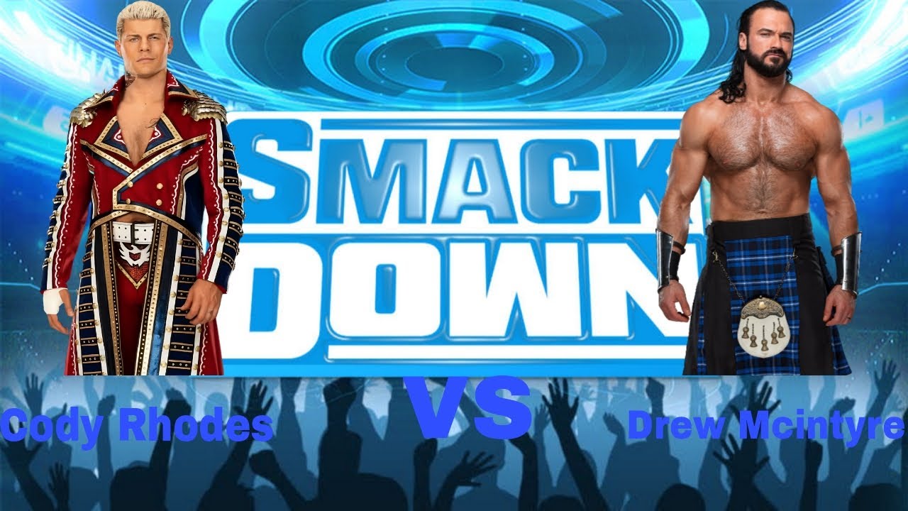 Cody Rhodes Vs Drew Mcintyre WR3D 2K23 GamePlay Arslan Games