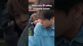 Jungkook Behave Special With Jimin