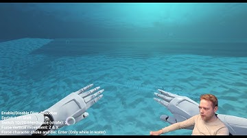 First person swimming in UE4