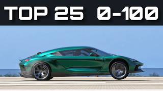 TOP 25 FASTEST 0-100 CARS | Forza Horizon 6 | Unreal Accelerations!