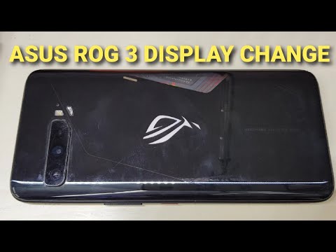 ASUS ROG 3 DISPLAY CHANGE/ आसुस रोग 3 डिस्प्ले चेंज - YouTube