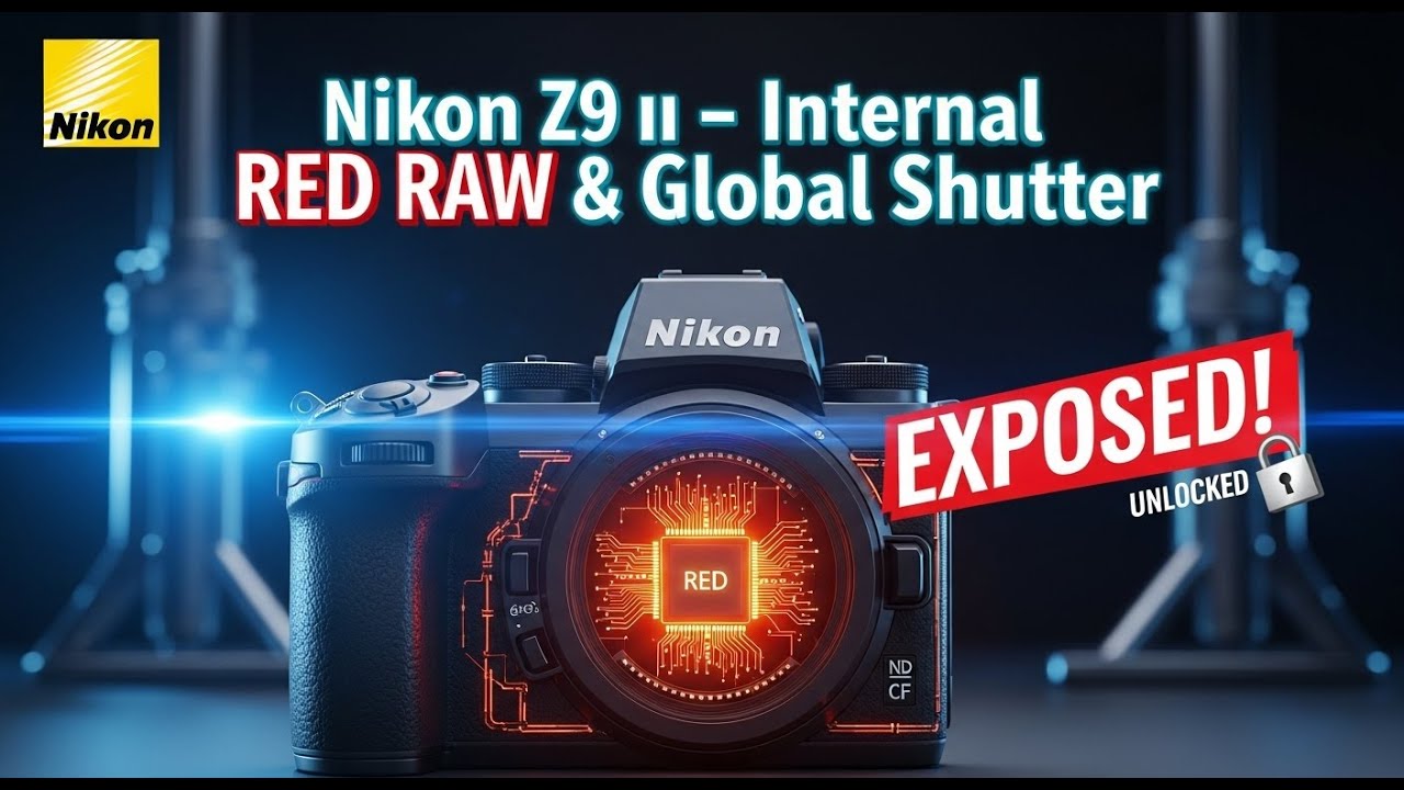 Утечка информации о Nikon Z9 II: раскрыты внутренние параметры RED RAW и глобальный затвор!