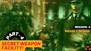 SWF Part -4, Mission -4 - Return To Castle Wolfenstein Complete Walkthrough All Secrets