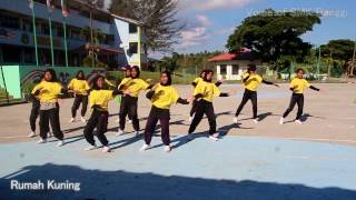 SENAMROBIK : SMK Banggi I Contestame El Telefono-Zumba