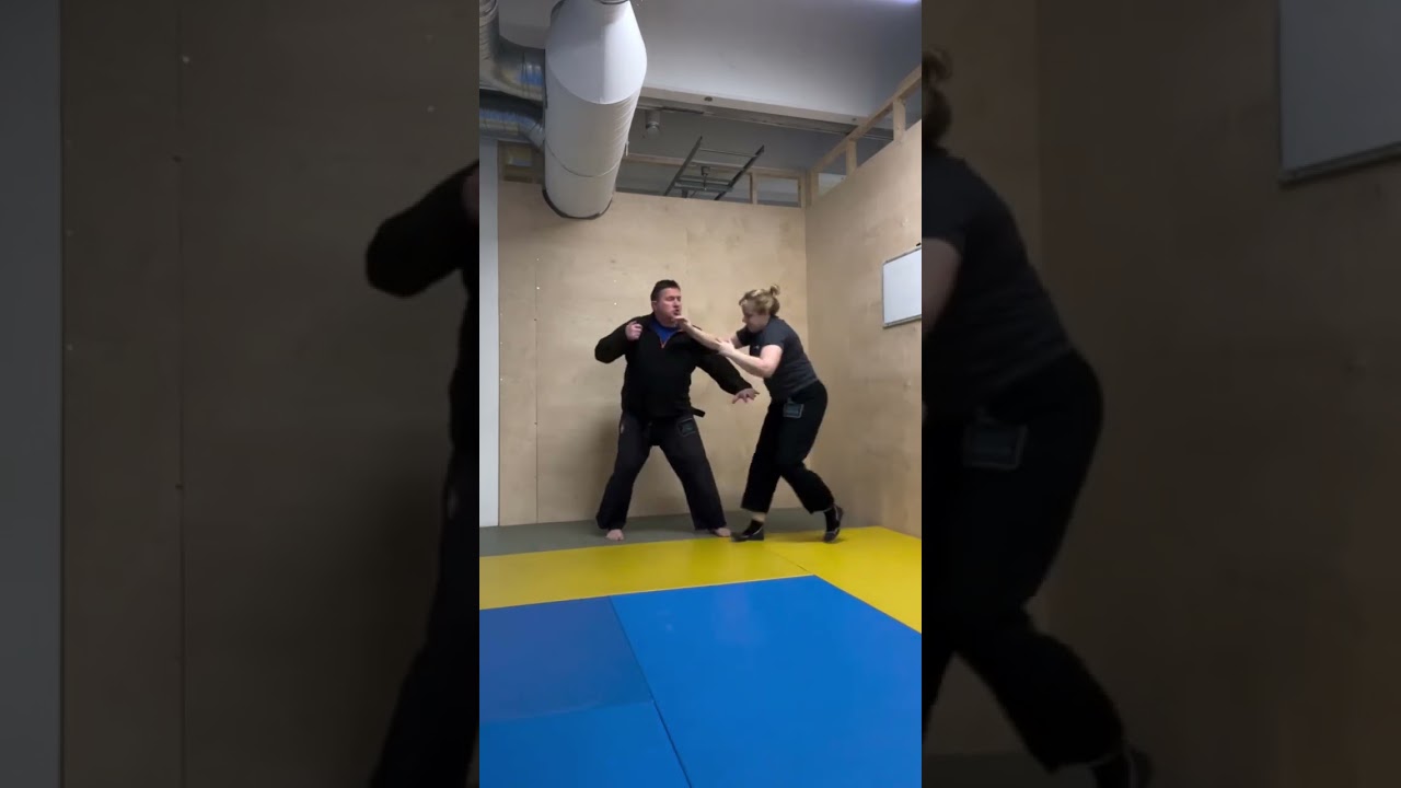 Underhook Defense in Krav Maga | Self Defense | How To Defend Underhooks | Training | Coach | Shorts
