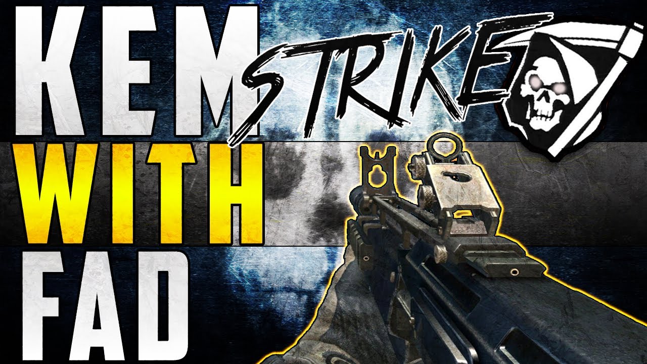 COD: Ghosts - K.E.M Strike w/Every Assault Rifle - FAD
