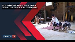 Meski Masih Pandemi Perajin Blangkon Di Desa Tegalpingen Tetap Berproduksi