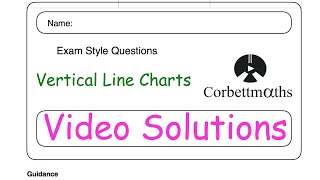 Vertical Line Charts Answers - Corbettmaths