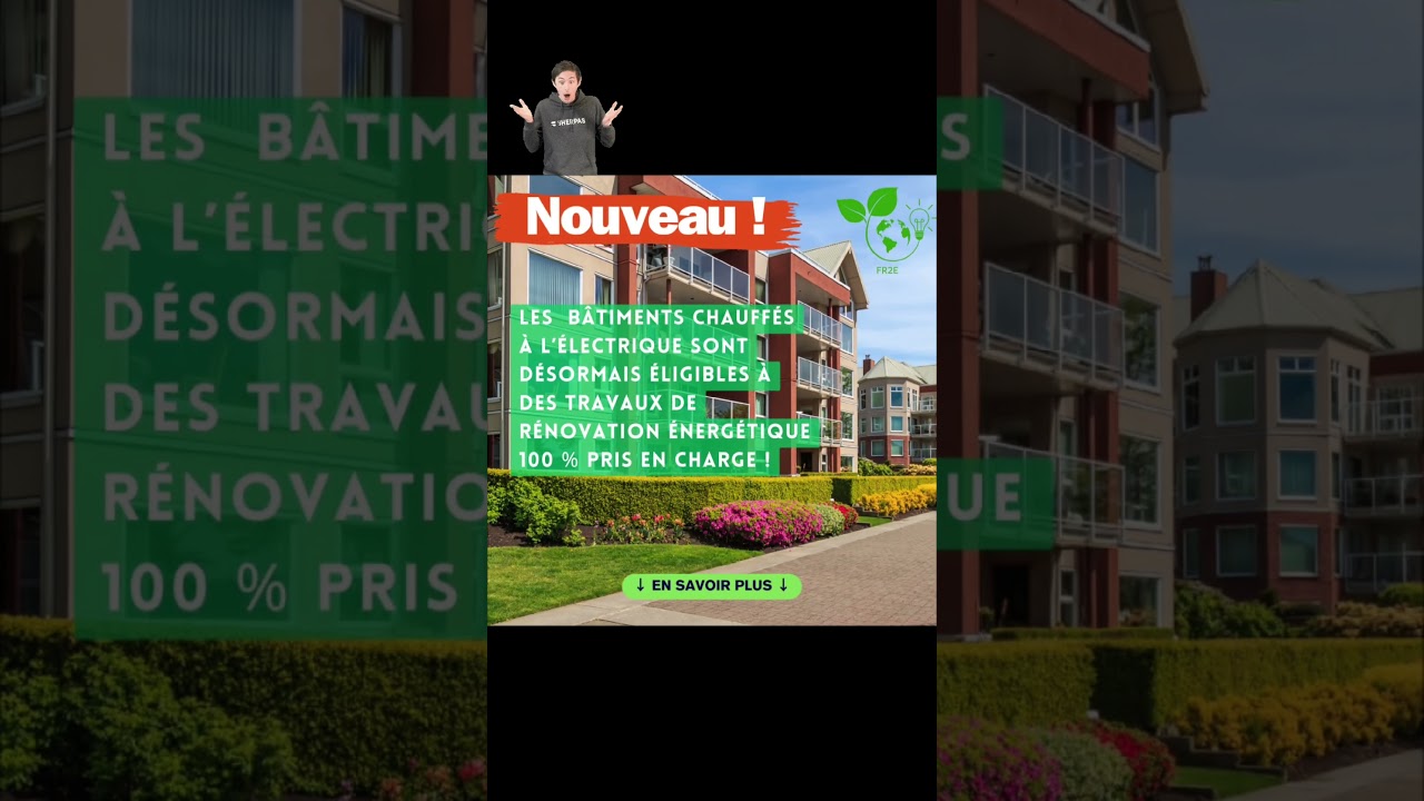 Condition ? Min 500 m2 de surface habitable ! Contactez FR2E⚡️