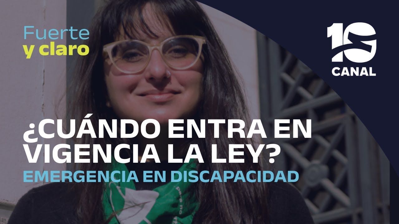 EMERGENCIA en DISCAPACIDAD ¿CUÁNDO entra en vigencia la LEY tras el NO al VETO? | habla JULIETA CENA