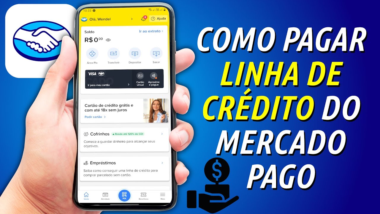 Como PAGAR Linha de Crédito do Mercado Pago - YouTube