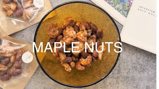 【ASMR】メープルナッツ ／ Maple Nuts