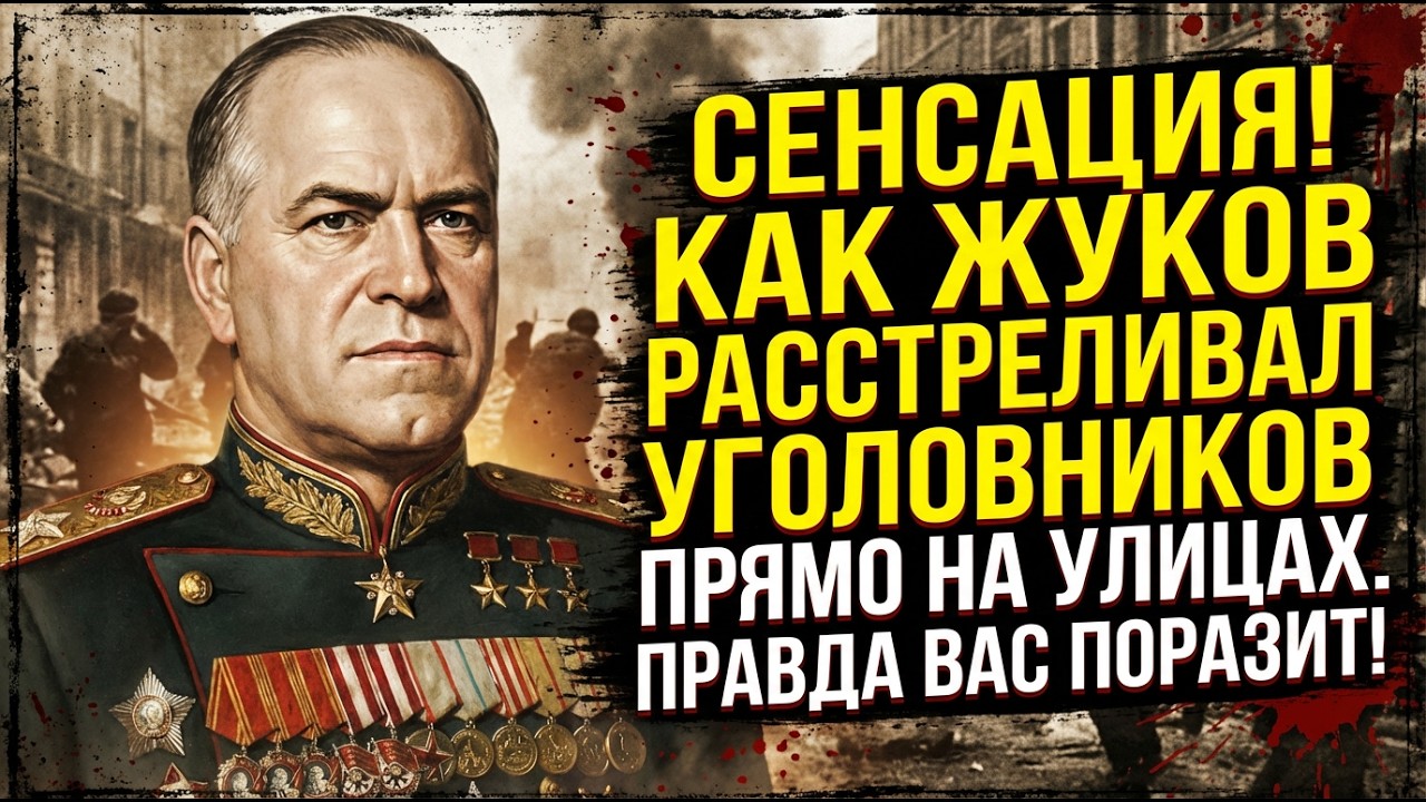 ШОКИРУЮЩАЯ ПРАВДА! ЖУКОВ ЗАЛИЛ ОДЕССУ КРОВЬЮ — ВСЕ МОЛЧАЛИ
