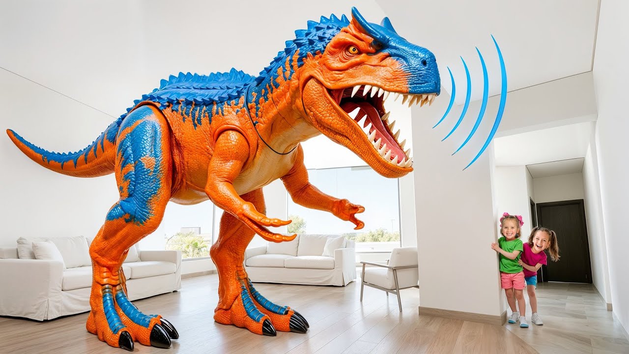 Дети учат названия динозавров | Весёлые факты и истории о динозаврах для детей