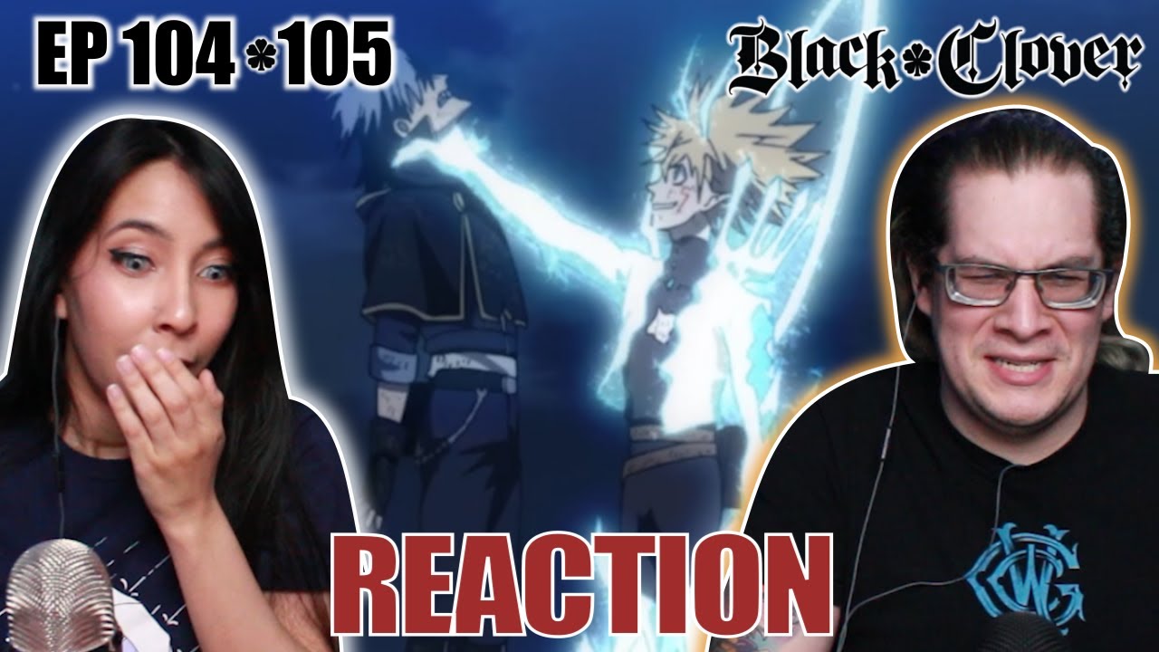 BAD LUCK! | Black Clover Episodes 104-105 Reaction