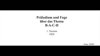 Liszt: Fanatsy and Fugue on B-A-C-H S.260i (Olivier Latry) (Audio + Sheet Music)